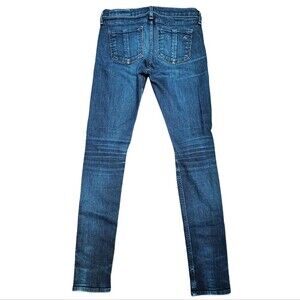 rag & bone Womens Designer Denim Skinny Dark Wash Olive Harrow Jeans Size 26